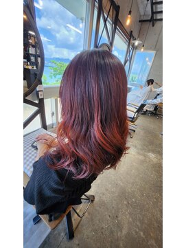 ゼロプラス(ZERO +) レッドハイライトグラデーション