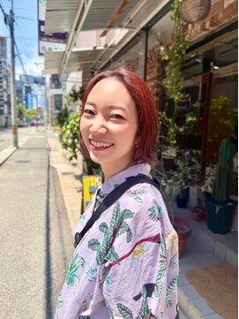 モスト(MocT) ミニボブ×チェリーレッド