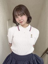 ゼスト 中野店(ZEST)&nbsp;【ZEST中野/chihiro】盛れるボブ★ヘーゼルブラウン