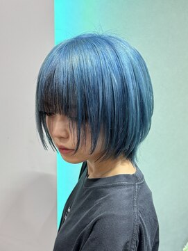 イブヘアー(eve hair) ◎ショート/ターコイズブルー