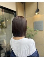 リアン(lien)&nbsp;ぱつっとボブ＋秋カラー