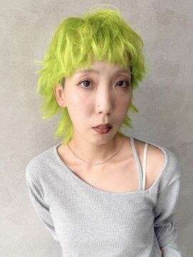 エンクス 天王町店(enx) ミディアムヘア/暗めカラー/グランマッシュ/天王町  NH103