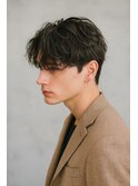 メンズカット×ニュアンスパーマ