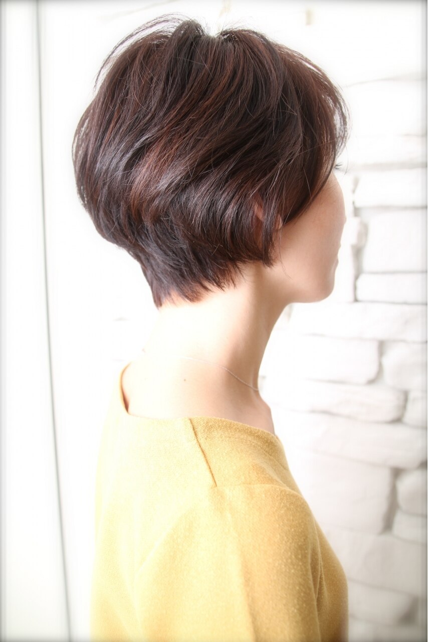 【大人の艶髪カラーコース】艶カラー＋カット　￥10450