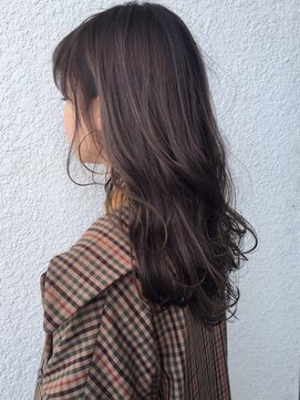 ビューティーサロン ペイジ(Peige) 【Peige】柔らかナチュラルグレージュロング