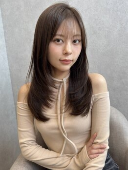 ウィーニード 名古屋(WENEED)の写真/【韓国大人気サロンが名古屋上陸】髪質改善と同時に行うカラーで新しい春のイメチェンを[カラー/髪質改善]