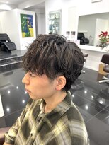 テテ(TETE) シャドウパーマ/マッシュ/刈り上げなし