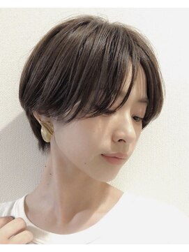 ノットバイベル 大宮(knot by belle) 美容専門誌の選ぶショートヘアNo1 小顔センターパートショート