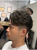 メンズメンズカットブリーチパーマR