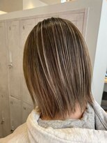 アース コアフュールボーテ 諏訪店(EARTH coiffure beaute)&nbsp;ハイライト_ミルクージュティーベジュ_バレイヤージュ