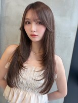 ロンドルーチェ 心斎橋(Lond luce)&nbsp;グレージュ×ハッシュカット［髪質改善/縮毛矯正/レイヤー］