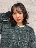 ノット(KNOTT) ハッシュカット/グレージュ/デザインカラー/松戸