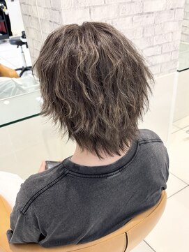 タブーアイ(TABOO.i) 【men's】ゴールドベージュハイライト×波巻きアイロンセット