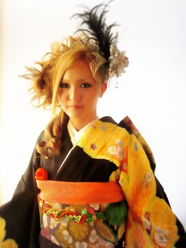 ヘアサロン ラヴィ(Hair salon Lavie) 編みこみハーフアップ