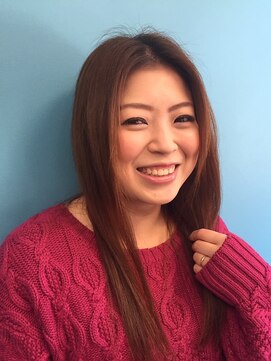 モアナ(moana) センターパートストレート