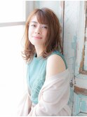 20代30代40代大人かわいいゆるふわスタイル◎ナチュラルアッシュ