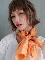 マウロア(MAULOA)&nbsp;【MAULOA】カジュアルボブ× オレンジ