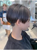 ベリーショート、ハンサムショート、黒髪、簡単スタイリング