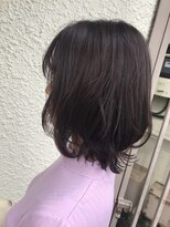 モニファ(Monifa)&nbsp;ラベンダーウルフミディアムボブ