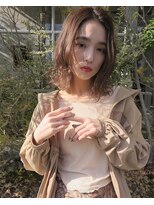 TJ天気予報 3mm 尾西店 アンニュイな外国人風ヘア