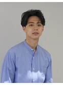 センターパート、メンズスタイル