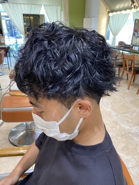 ネオリーブソラ 相模大野店(Neolive sola) メンズソフトスパイラルパーマ