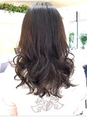 2022年人気美髪コテ巻きパーマ　　20代30代40代50代