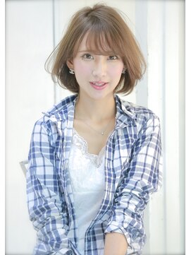 ロンドジェネルーズ 柏(Lond generous) 【斉藤 航人】ワンカールの大人美人ボブ