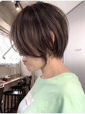 大人ショートヘア/ハイライトカラー/イルミナカラー[国分寺]