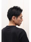 20代30代/ツーブロックショート/アップバング/ビジネスマン