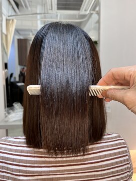 ルスリー 田園調布店(Lsurii) 田園調布髪質改善｜純度100％トリートメント＋カット＋縮毛矯正