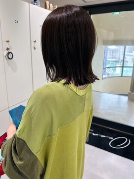 オーシャン(Ocean) ［Ocean Hair&Life 水田成美］ナチュラルブラウンカシスカラー☆