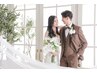 【スタジオ撮影】結婚式ドレス前撮り♪スタジオ撮影全データ付き75000円!
