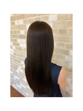 エルサフィロ キタハマ(el zafiro kitahama) 20×30×40代×ツヤカラー×お手入れ簡単ロング×暗髪カラー