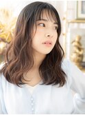 大人かわいいこなれ感ゆるふわレイヤーロングa川口20代30代40代