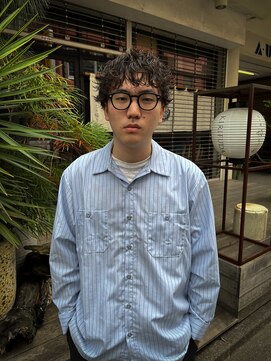 サイファー 心斎橋(CIPHER.) 大人パーマ1