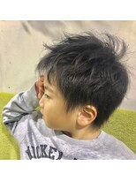 カミケン 方木田店(kamiken.)&nbsp;キッズカット無造作ショートかっこいい【カミケン方木田店】
