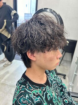 レベル 葛西店(LEVEL) men's hair 波巻きスパイラル