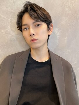 トルネード(TORNADO) 韓国マッシュウルフ ニュアンスパーマ センターパ一卜t44