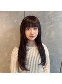 茶髪ロング10代20代プルエクステ名古屋レイヤーカット