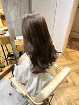 エッセ 大阪梅田茶屋町店(esse)&nbsp;艶っとオリーブベージュカラー！