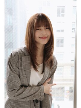 レーヴバイキートス(REVE by kiitos) 【REVE】大人可愛い/顔周りレイヤー/おしゃレイヤー/水素カラー