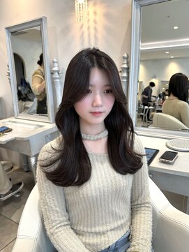 ザックラフィネ(ZACC raffine) レイヤーカット/グレージュ/ブリーチ無しカラー