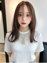 ラフィット 下大利店(lafit) ミルクティーブラウン　ケアブリーチ　韓国風