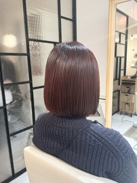 ハナサカヤヘアーサロン(hanasakaya hair salon) 内巻きボブ