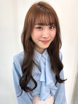 エンディアリング 東銀座(Endearing) レイヤーカット イメチェン 美髪 ホワイトブロンド