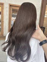 スクレ(s:;cre) ブリーチなしダブルカラーで柔らかオリーブ
