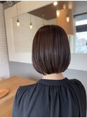 「菊池紳吾」ボブの可愛いを約束したツヤサラ縮毛矯正