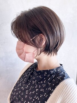 シオン(shion) ショートボブグレージュオリーブベージュ_ba359143