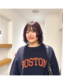 ラブハーツアンドビー 梅田EST(luve heart's And Be) ボブパーマ